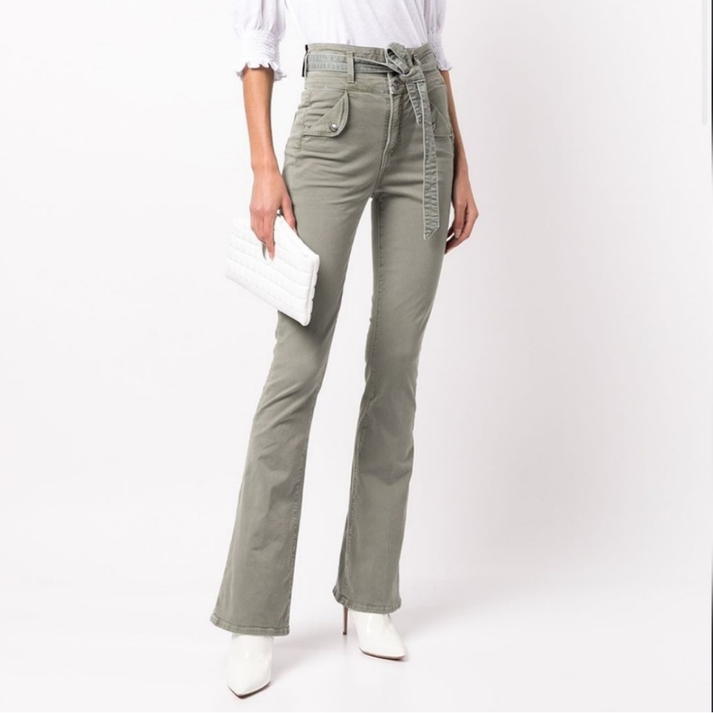 VERONICA BEARD GISELE FLARE HI RISE JEANS